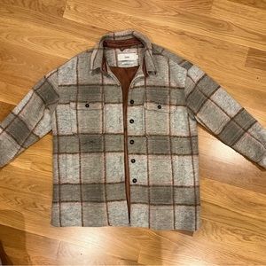 Closed Titania plaid shacket XS
